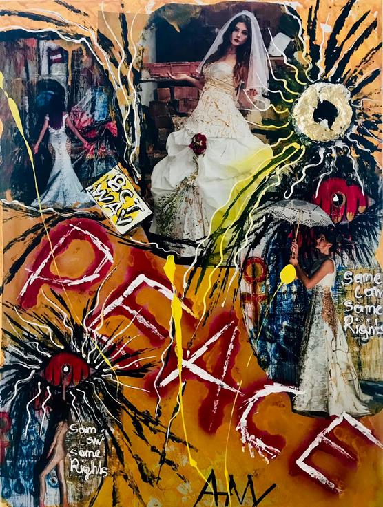 Zyklus ARTHENA MAXX „PEACEFUL“ 2021 ARTWORKS & DIGITAL ARTWORKS & CERAMICS